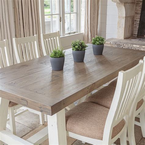 Modern Farmhouse Extendable Dining Table M