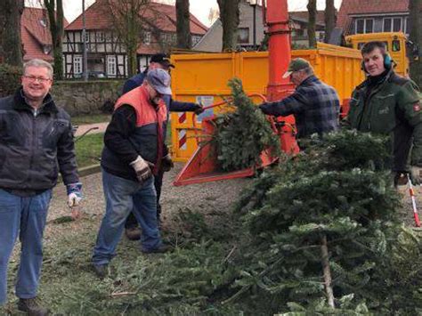 Harpstedter B Rgersch Tzen Weihnachtsb Ume Werden Abgeholt