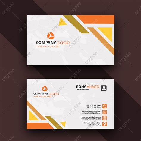 Creative Business Card Design Templates Template Download On Pngtree