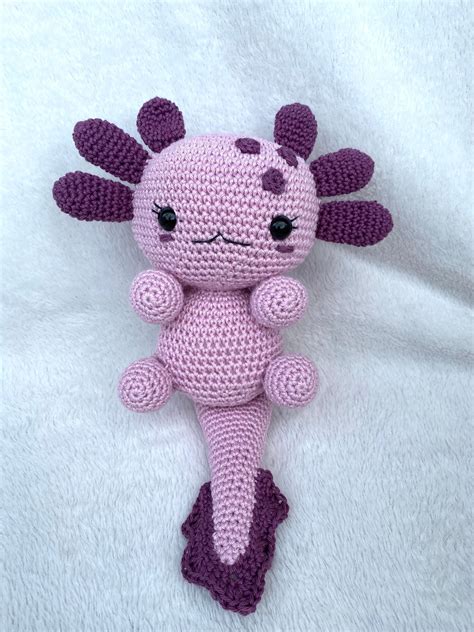 Axolotl En Crochet Amigurumi