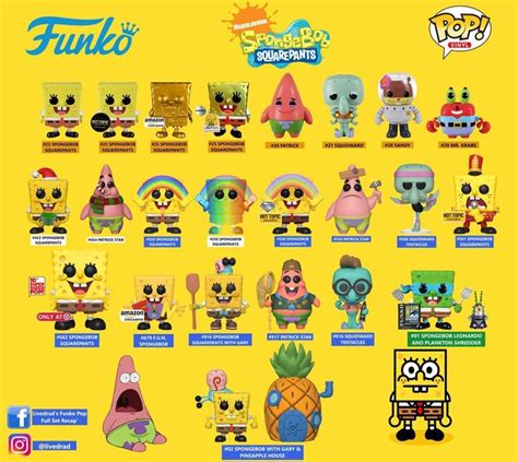 Funko Pops Bob Esponja