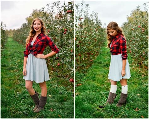 outfit post: plaid over a chambray dress — the farmer's daughter | let ...