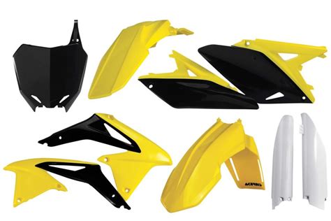 Acerbis Plastic Kit Suzuki Rmz 250 10 18 Original 11 Rival Ink Design Co