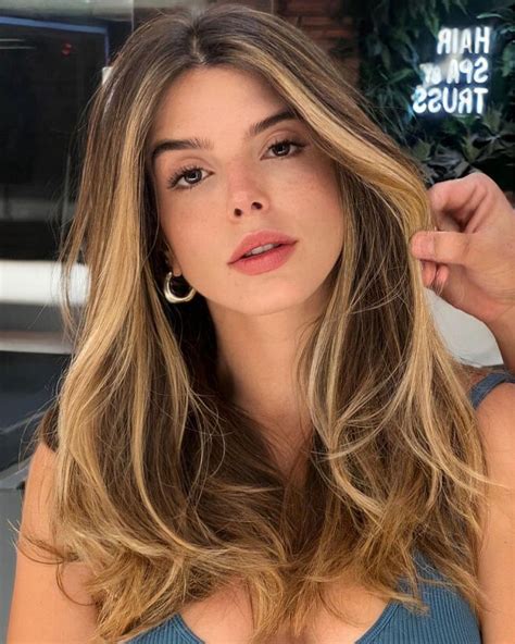 Ombre Balayage Haar Blond Rambut Dan Kecantikan Capelli Gaya