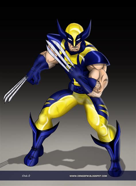 Wolverine 4 Colors By Dsng On Deviantart