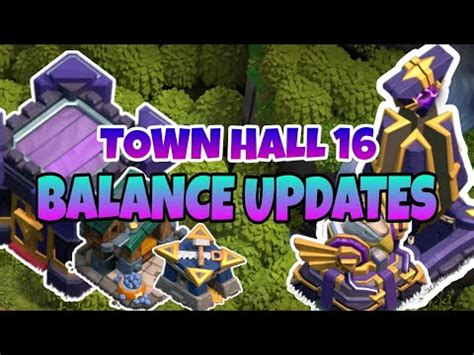 TH 16 Balance Updates Clash Of Clans Clash On Tamil Coc