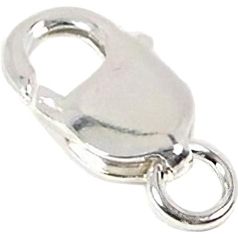 2 Sterling Silver Lobster Claw Clasps Large Bracelet Clasps Toggles