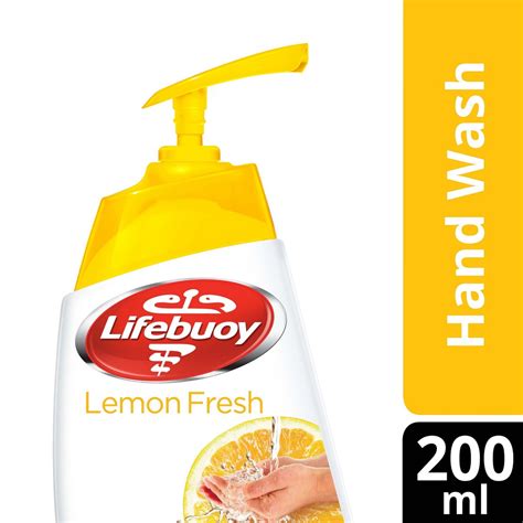 Lifebuoy Anti Bacterial Hand Wash Lemon Fresh 200ml Online At Best