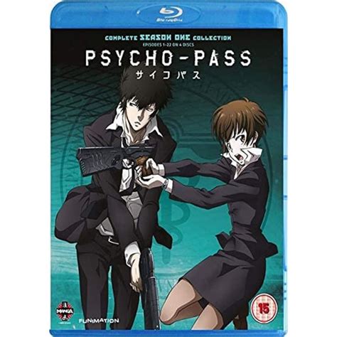 Psycho Pass Complete Season 1 Collection Blu Ray