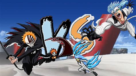 Ichigo Vs Grimmjow Final Fight Bleach Mugen Youtube