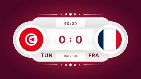 Tunisia Vs France Match Football World Football Championship