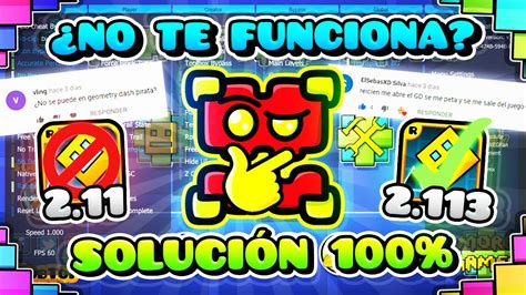 NO FUNCIONA MEGA MOD MENU SOLUCIÓN 100 GRATIS Geometry Dash 2