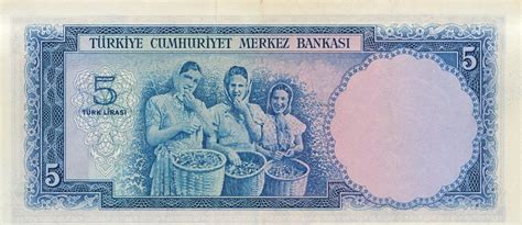 T Rkei T Rkiye Cumhuriyeti Lira Geldschein Banknote Serie