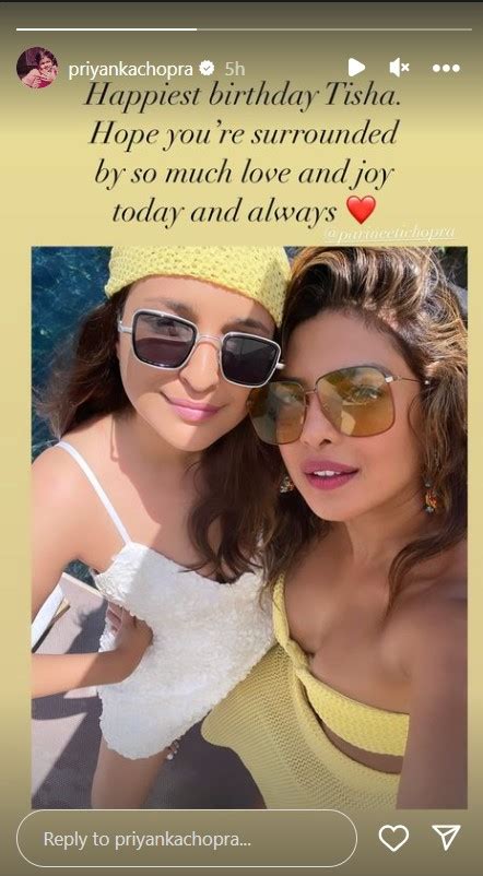 Priyanka Chopra Pens Heartfelt Note For Cousin Parineeti Chopra On Her