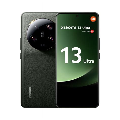 Smartphone Xiaomi 13 Ultra 6 73 5G Double Nano SIM 512 Go Vert