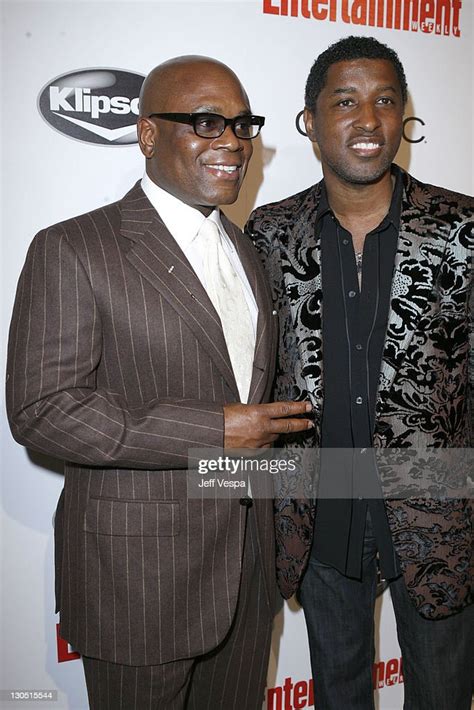 Producer Antonio La Reid And Singer Kenneth Babyface Edmonds