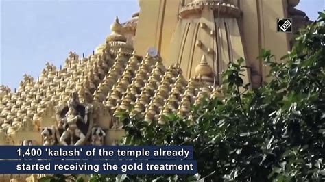 Somnath Temple Trust To Gold Plate Kalash Video Dailymotion