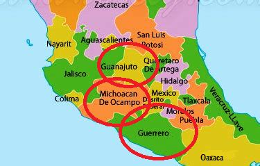 Leon Guanajuato Mexico Map