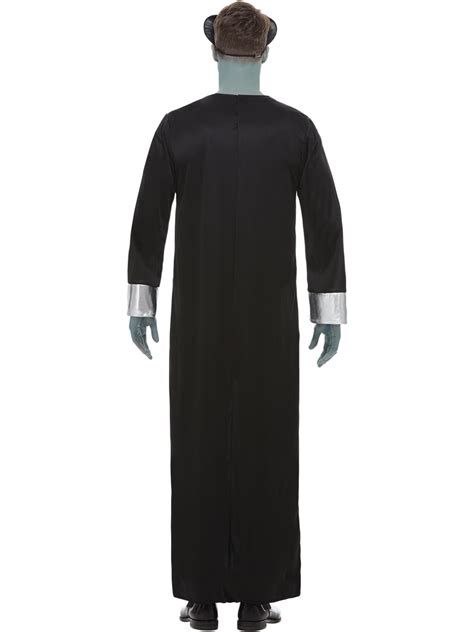 Alien Lord Costume – Blue Robe & EVA Mask – Fantasy World