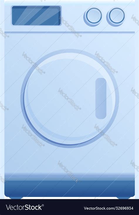 Hygiene Tumble Dryer Icon Cartoon Style Royalty Free Vector