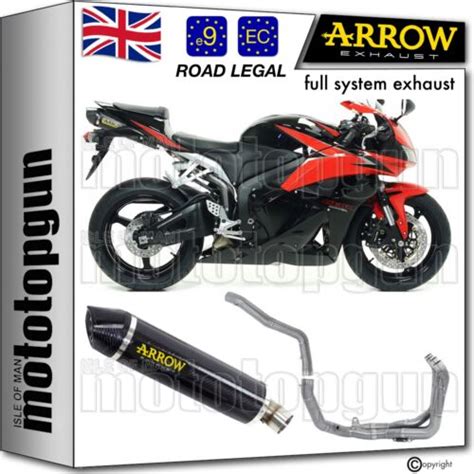 ARROW FULL SYSTEM EXHAUST OPEN RC INDY RACE CARBON C HONDA CBR 600 RR