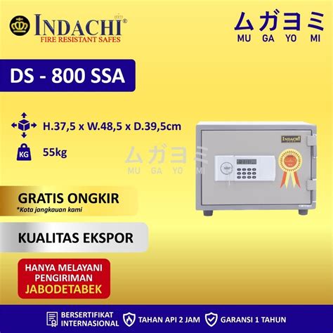 Jual Brankas Brangkas Digital Indachi Ds Ssa Tahan Api Anti Maling