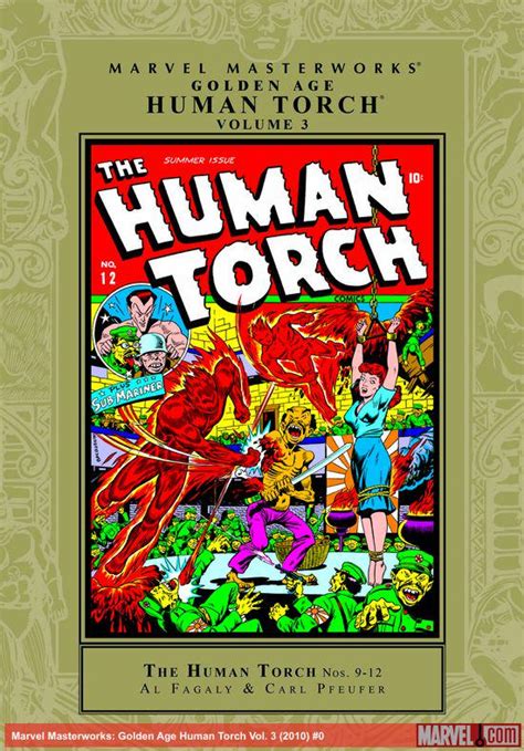 Marvel Masterworks Golden Age Human Torch Vol Trade Paperback