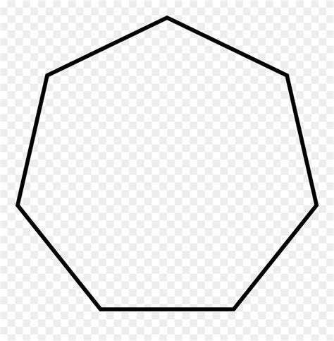 Regular Heptagon Clipart (#1884640) - PinClipart