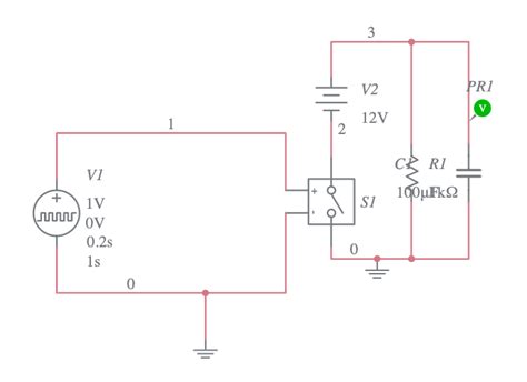 Pulse Voltage Source Multisim Live