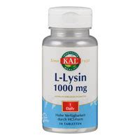 L LYSIN 1000 Mg KAL Tabletten Apotal De Ihre Versandapotheke