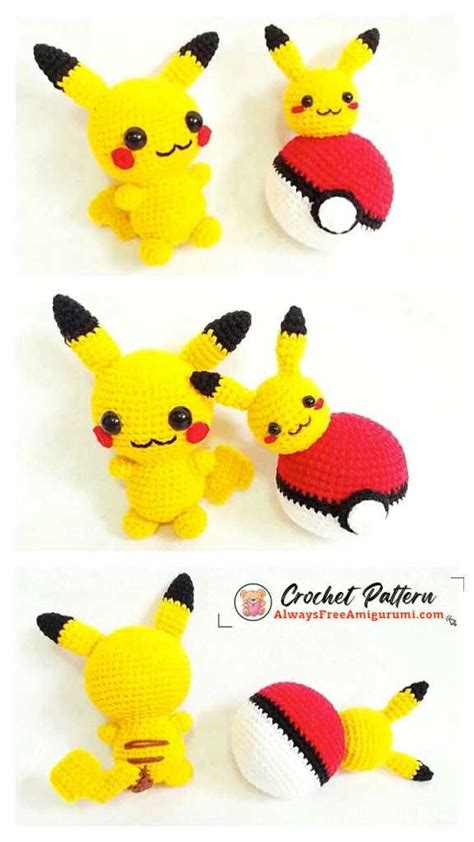 Amigurumi Pikachu Free Crochet Pattern Artofit