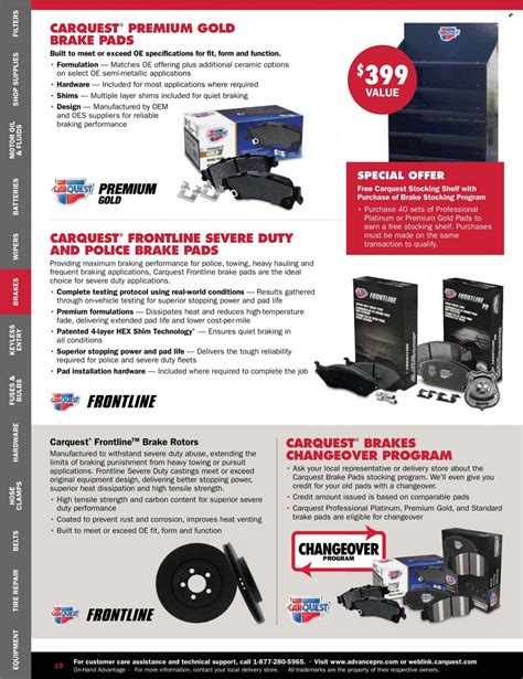 Carquest Auto Parts Current Sales - Weekly Ads Online