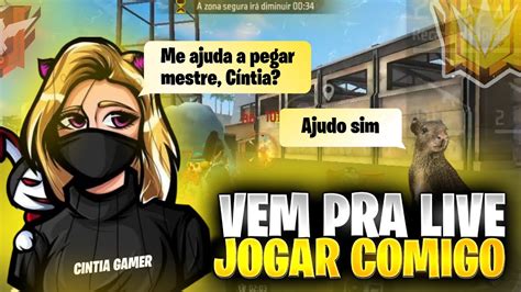 Live Ff Jogando Inscritos Free Fire Ao Vivo Desafiante Na