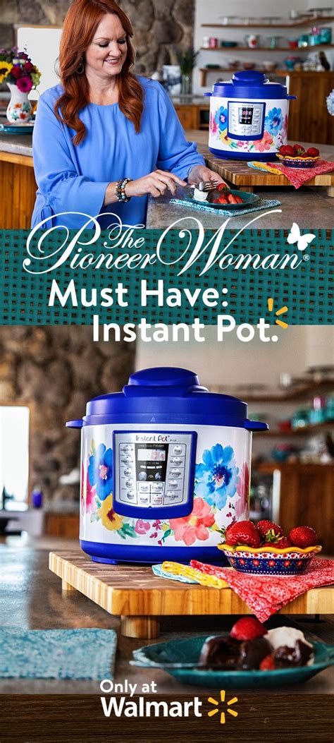 The Pioneer Woman Instant Pot Lux60 Breezy Blossoms 6 Quart 6 In 1 Multi Use Programmable