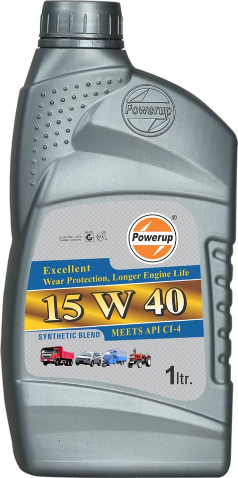 Powerup 15W 40 CI 4 High Performance Commercial Multi Grade Engine Oil