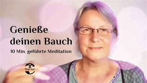 10 Minuten geführte Bauch Meditation in wilden Zeiten morgens abends