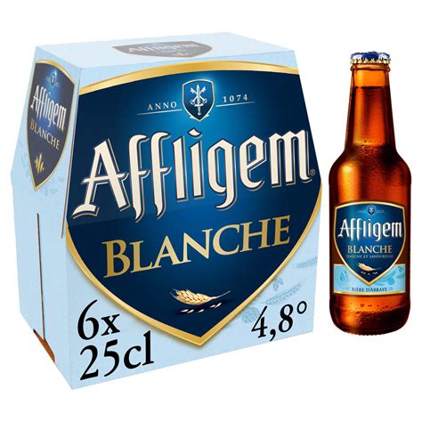 Bi Re Blanche D Abbaye Affligem Le Pack De Bouteilles Prix Carrefour