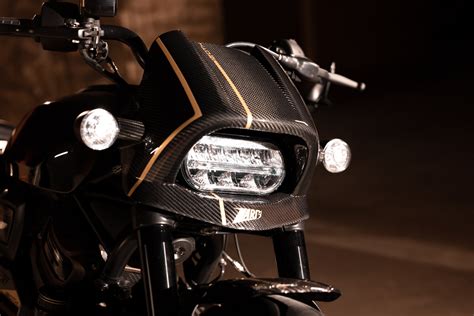 Zard 120th Anniversary Limited Edition Carbon Fiber Headlight Fairing Kit For Harley Davidson