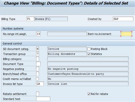 How To Define Billing Document Types In Sap Sap Tutorial