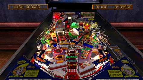 Pinball Arcade Showing Off The 22 Different Lighting Slider Settings