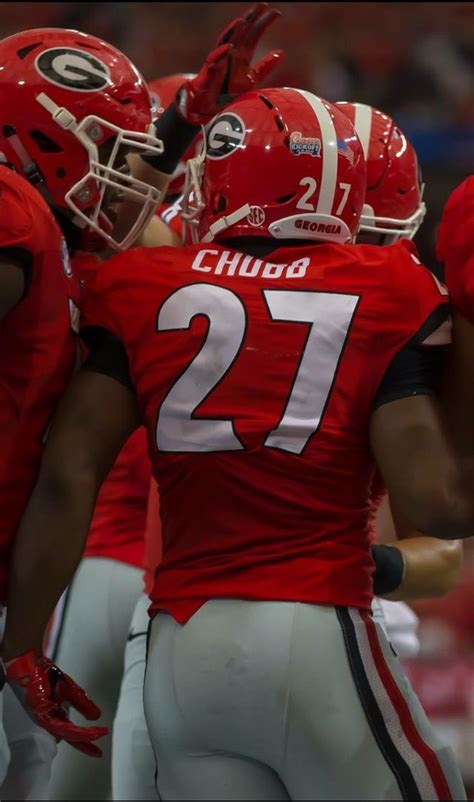 Georgia Bulldawgs Nick Chubb | Georgia bulldogs football, Georgia ...