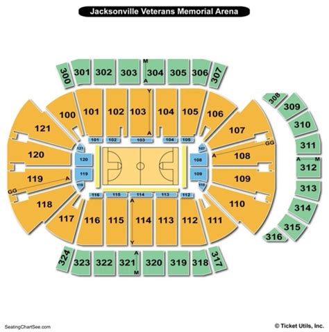 Veterans Memorial Arena Seating Chart Arena Seating Chart