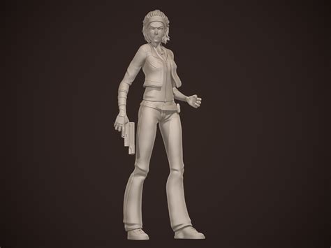 3d File Alyx Vance Half Life Miniature 🎲・3d Printable Model To Download・cults