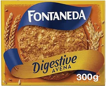 Fontaneda Digestive Galleta Con Copos De Avena 300 G Amazon Es