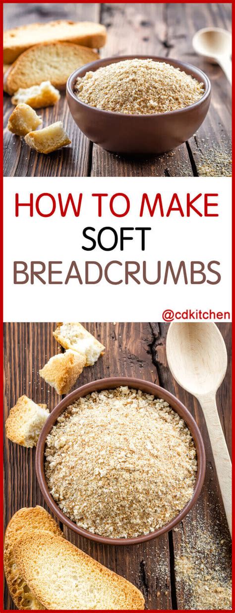 How To Make Soft Breadcrumbs Recipe