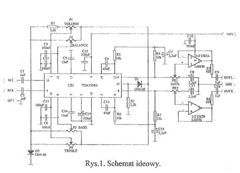 Tda A Schemat Przedwzmacniacza Elektroda Pl