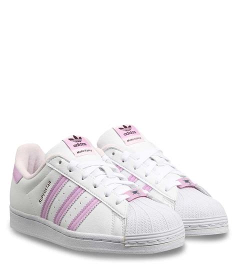 Superstar Shoes White And Pink Atelier Yuwa Ciao Jp