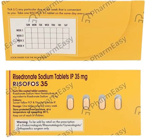 Risofos 35 Mg Tablet 4 Uses Side Effects Price Dosage