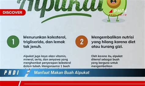 Ketahui Manfaat Makan Buah Alpukat Yang Jarang Diketahui