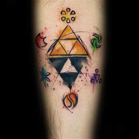 Legend Of Zelda Triforce Symbol Tattoo